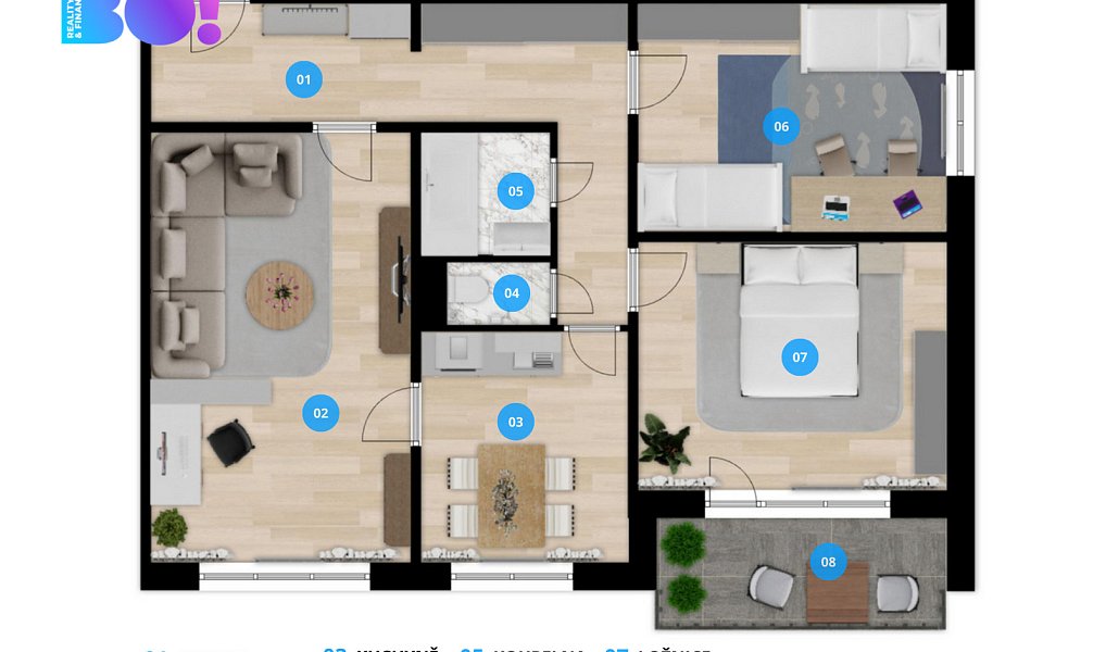 Prodej bytu 3+1 79 m², Bohumín – náhled fotky 2