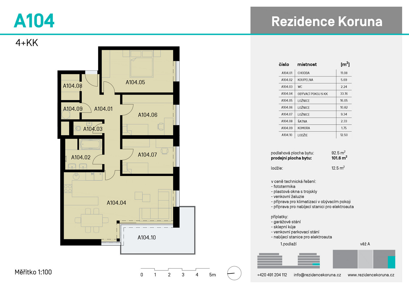Prodej bytu 4+kk 102 m² – fotografie 2