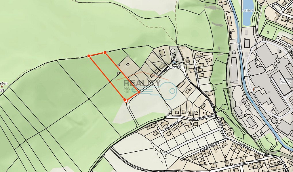 Prodej pozemku 8 255 m², Vráž – náhled fotky 6