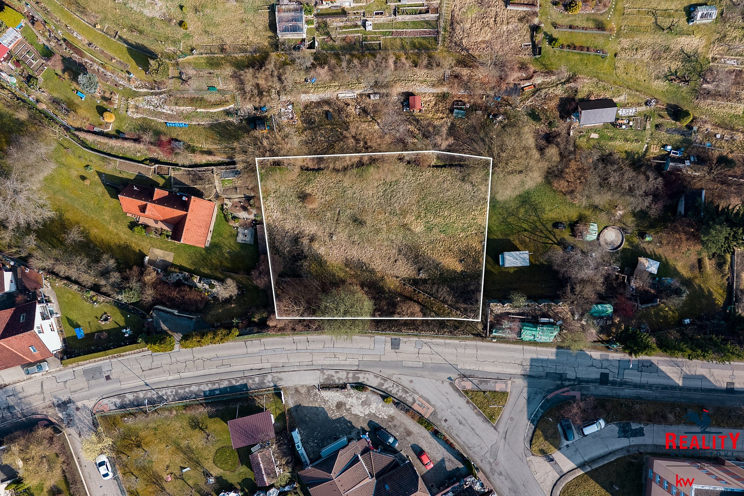 Prodej stavebního pozemku 1 344 m², Český Krumlov – pohled 2