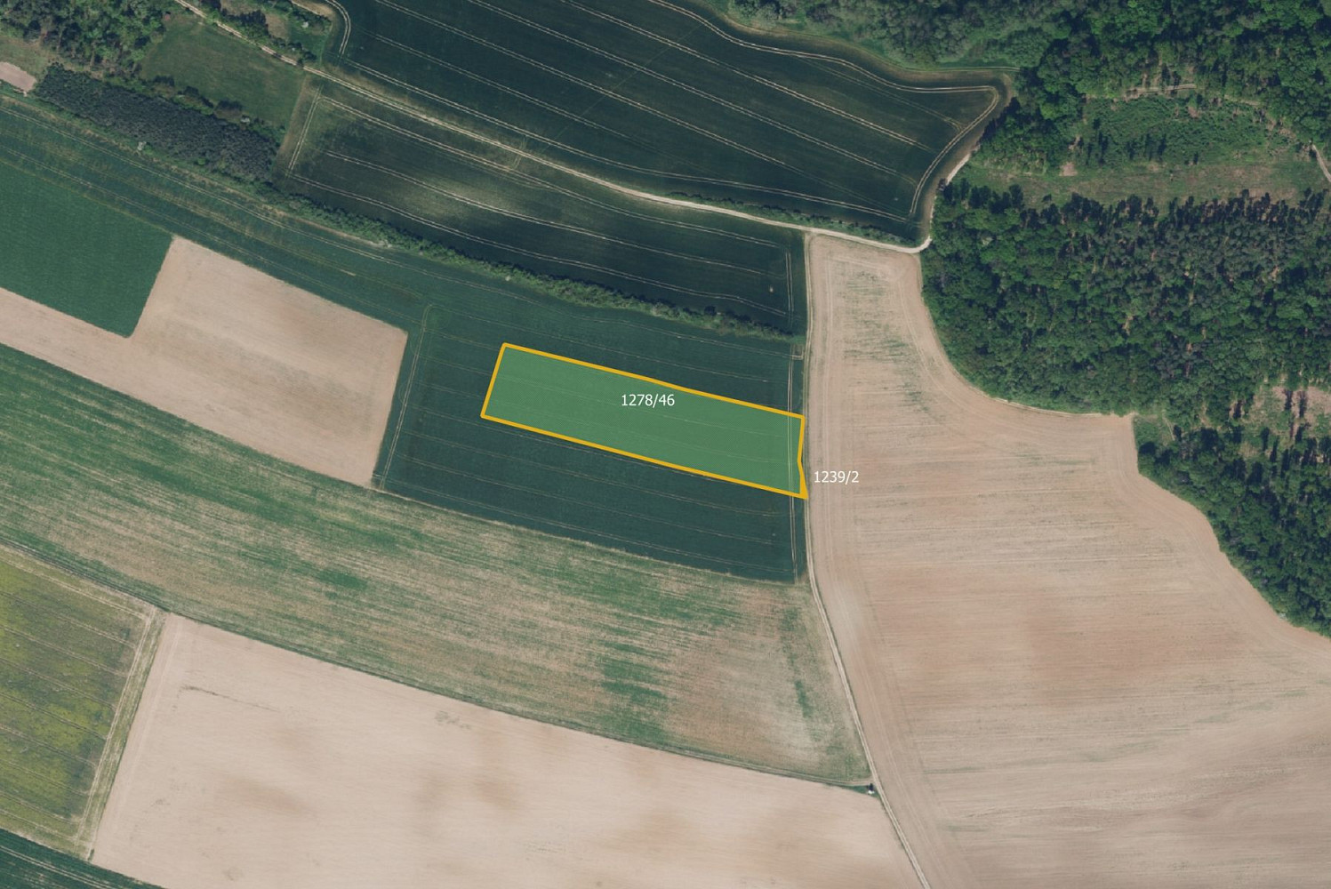 Prodej pole 16 513 m²