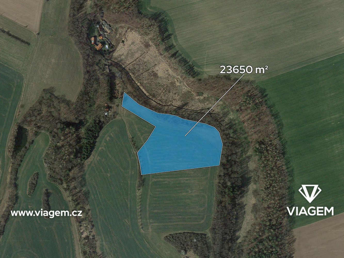 Prodej pole 3 153 m² – fotografie 2