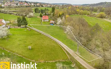 Prodej stavebního pozemku 2 574 m², Ždírec, okres Plzeň-Jih