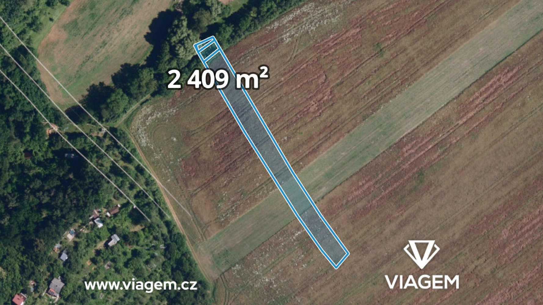 Prodej pole 2 409 m²