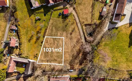 Prodej stavebního pozemku 1 031 m², Kamenice nad Lipou, okres Pelhřimov