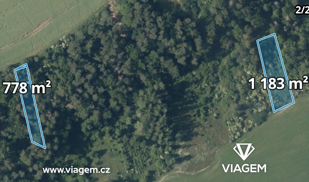 Prodej lesa 1 972 m², Chyňava – náhled fotky 5
