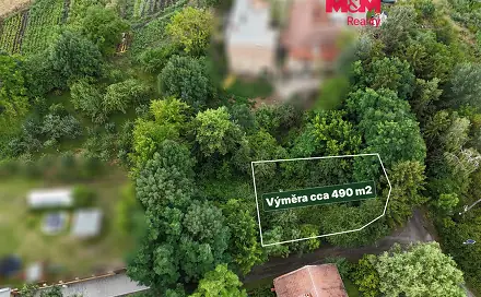 Prodej stavebního pozemku 490 m², Prostějov