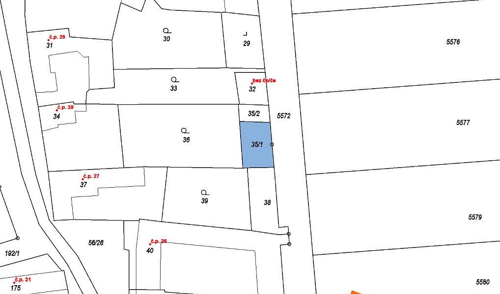 Prodej stavebního pozemku 86 m², Šafov – náhled fotky 2