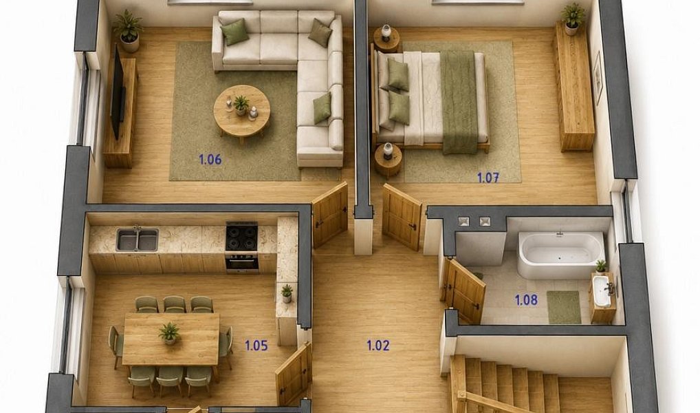 Prodej domu 213 m² s pozemkem 736 m², Pelhřimov – náhled fotky 21