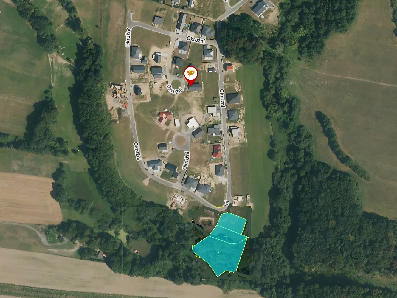 Prodej komerčního pozemku 6 038 m²