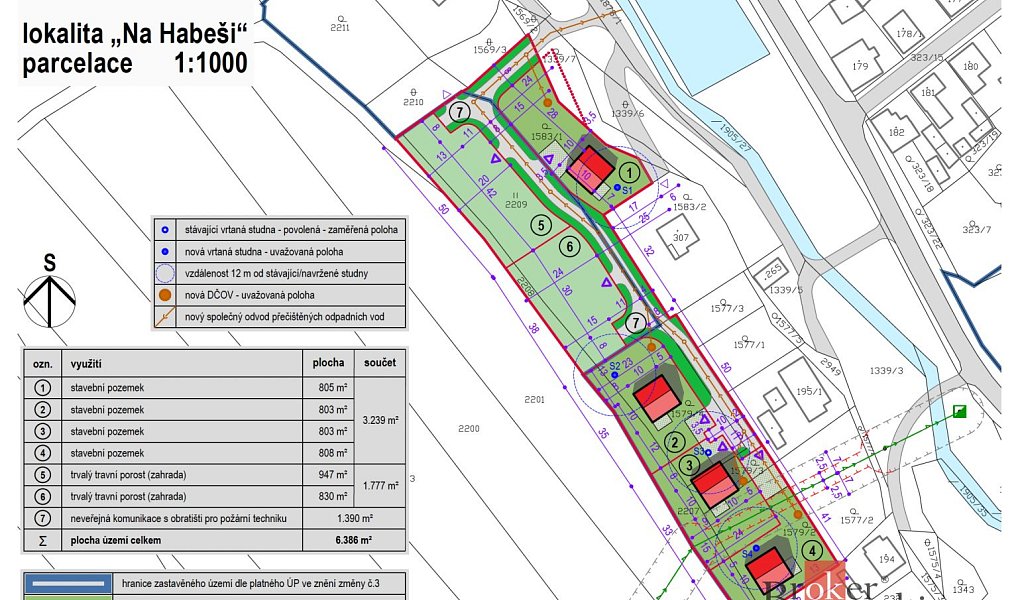 Prodej stavebního pozemku 6 411 m², Hromnice – náhled fotky 9
