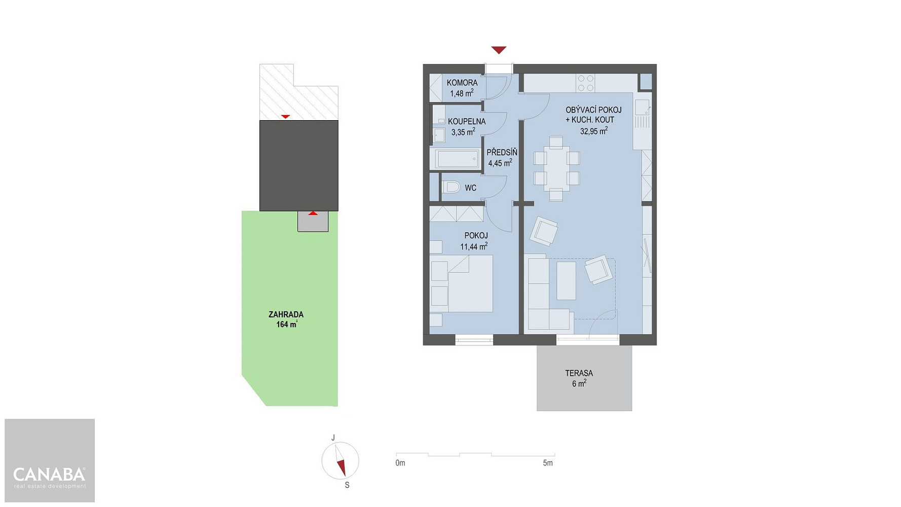 Prodej bytu 2+kk 55 m² – fotografie 5
