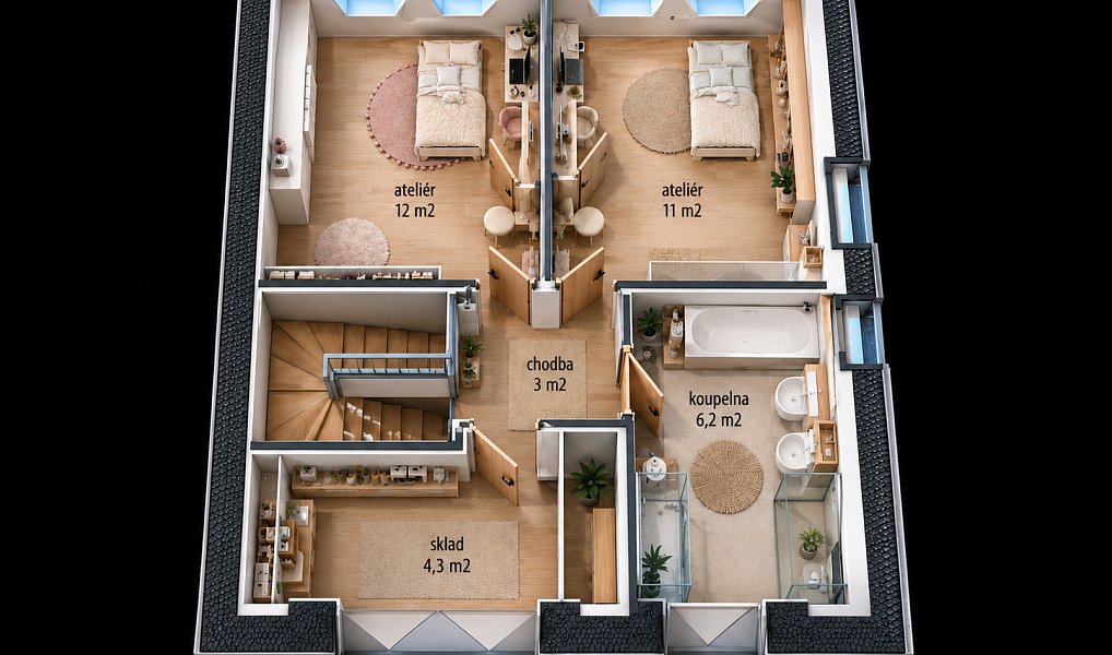 Prodej bytu 6+kk 163 m², Sulice – náhled fotky 25