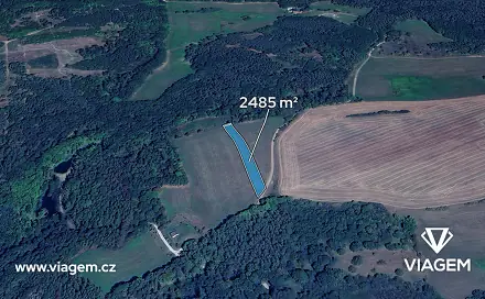 Prodej pole 621 m², Radnice, okres Rokycany