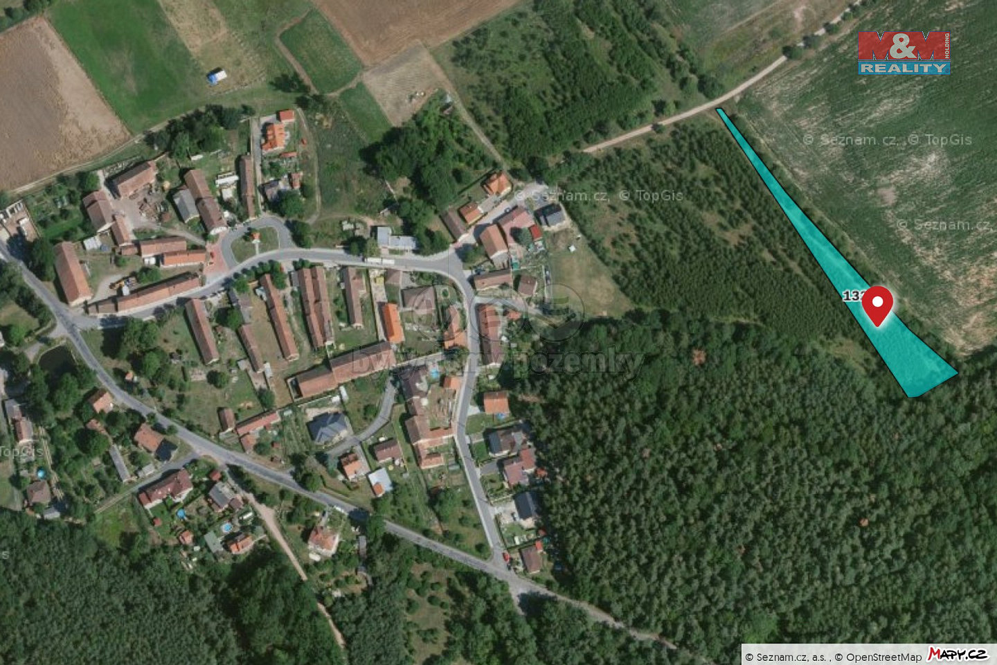 Prodej pole 3 092 m²