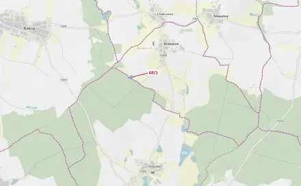 Dražba lesa 2 849 m², Krátošice
