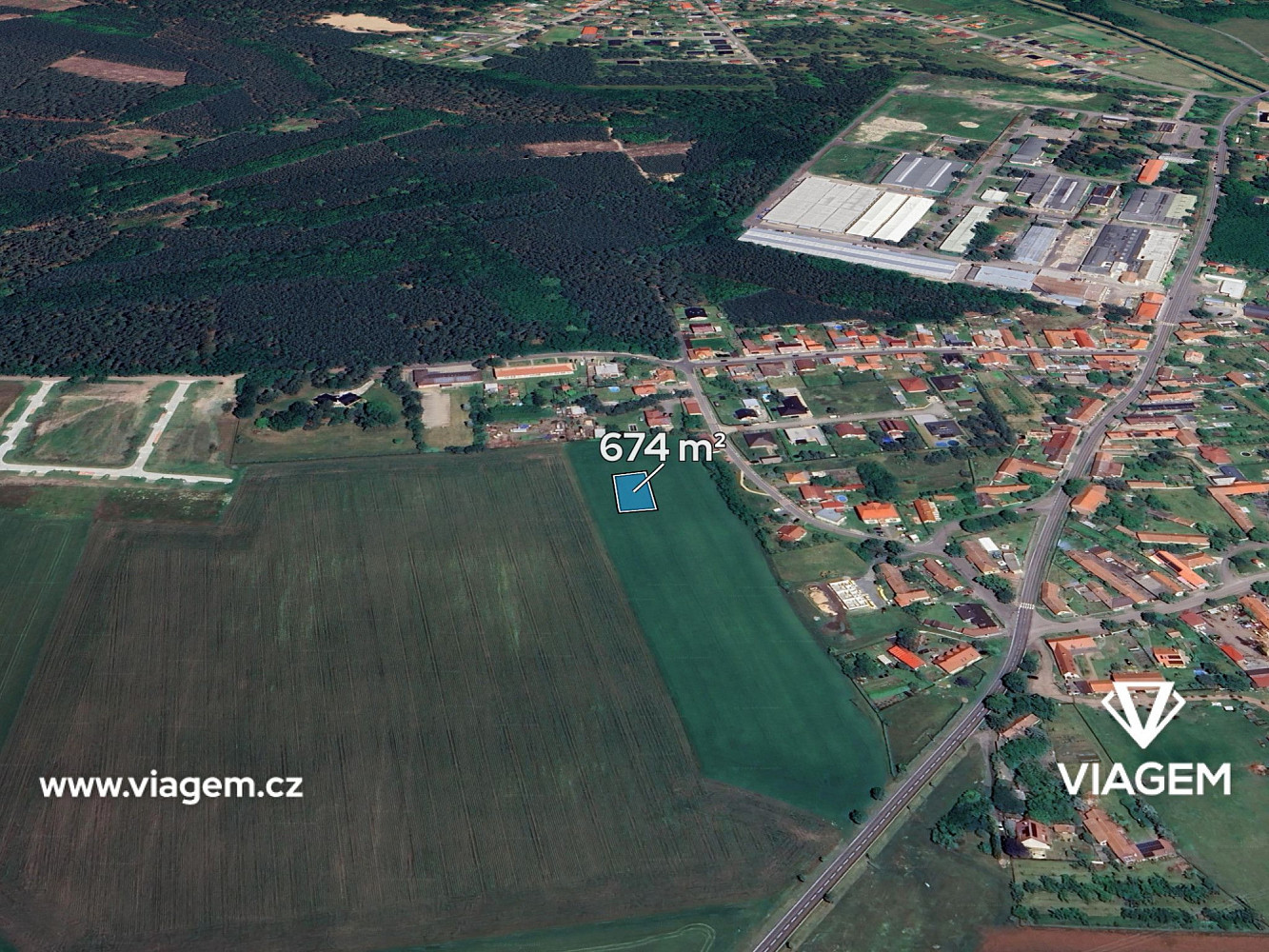 Prodej stavebního pozemku 168 m²