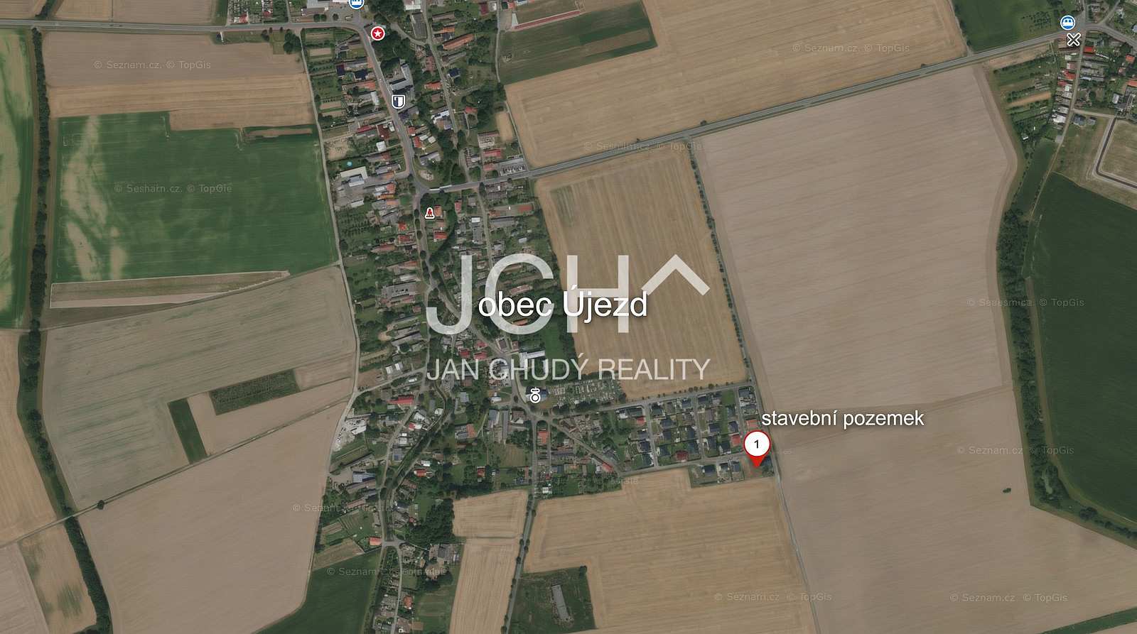 Prodej stavebního pozemku 710 m² – fotografie 3