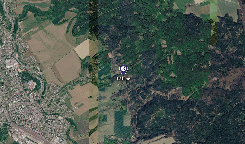 Prodej lesa 807 m², Česká Třebová – náhled fotky 2