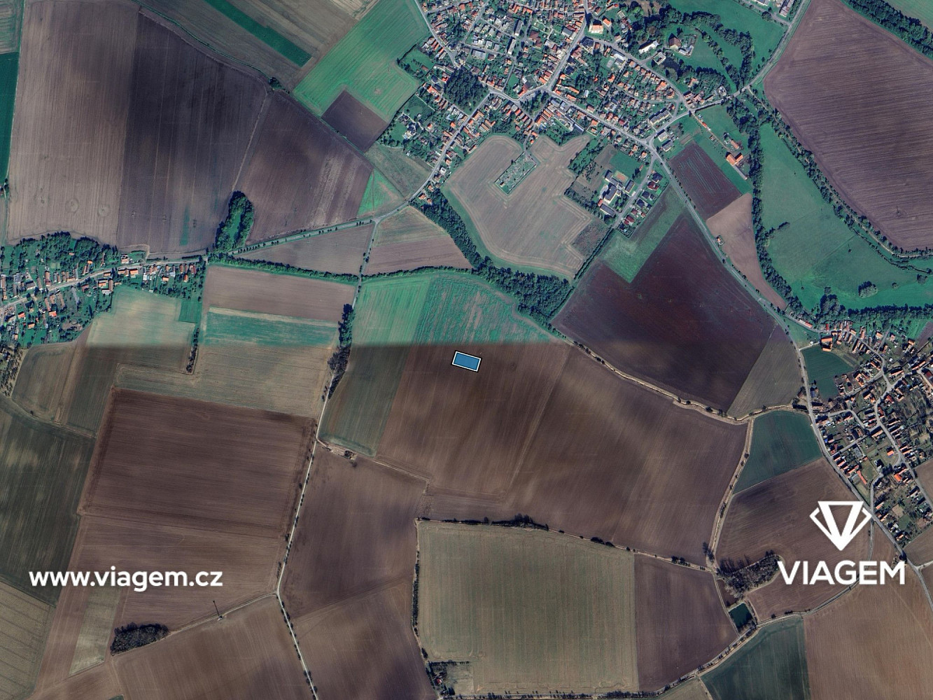 Prodej pole 1 249 m² – pohled 3