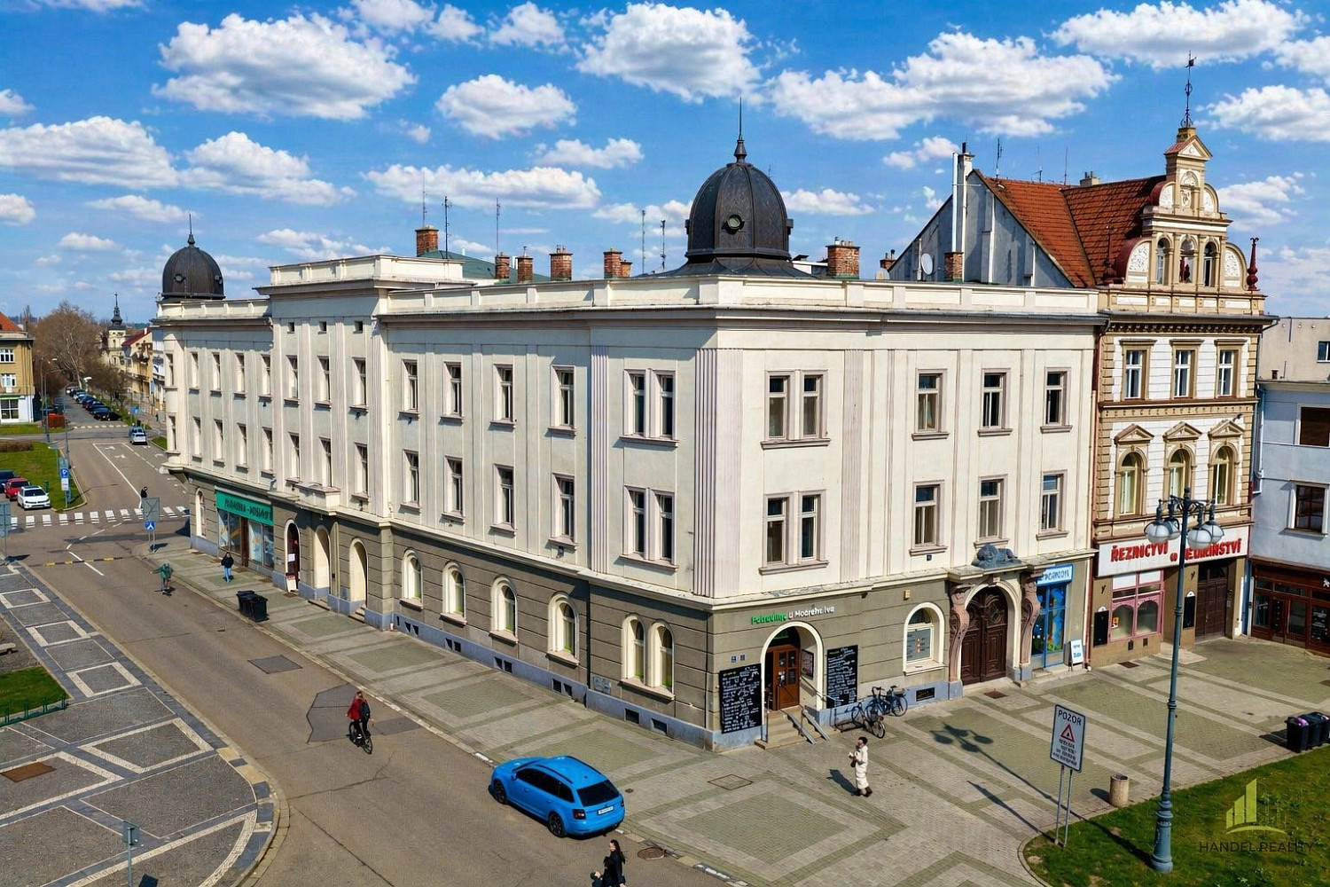 Prodej nájemního domu, činžáku 1 653 m²