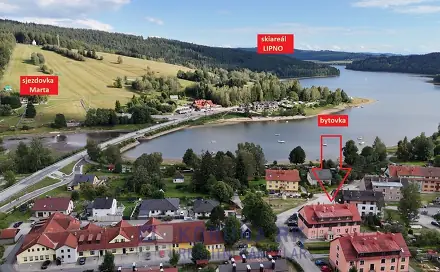 Prodej bytu 1+1 36 m², Frymburk, okres Český Krumlov