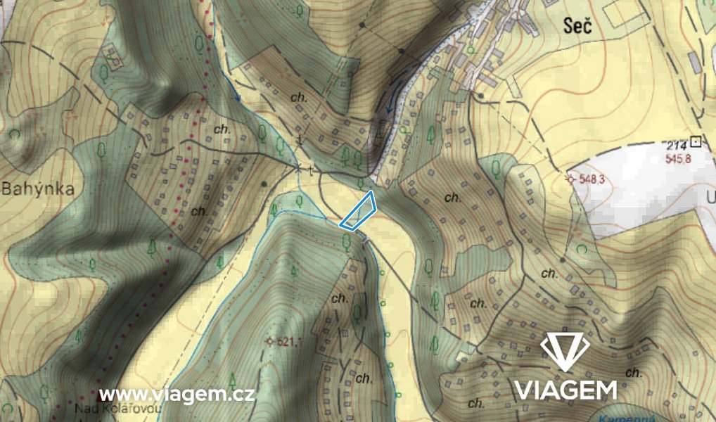 Prodej pole 1 273 m², Lipová – náhled fotky 3