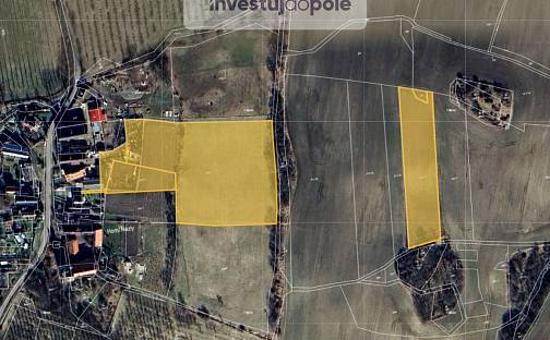Prodej pole 2 282 m², Liběšice - Horní Nezly, okres Litoměřice