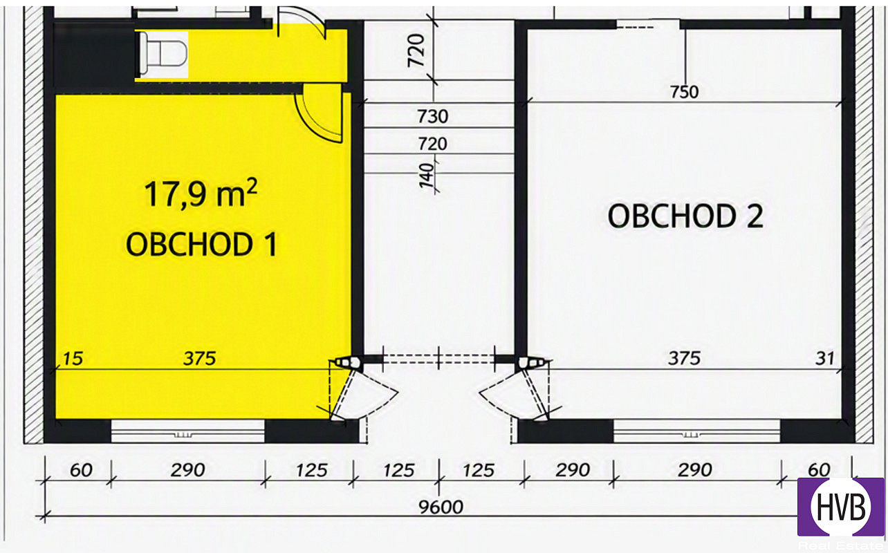Pronájem obchodních prostor 18 m² – fotografie 2