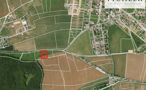 Prodej pozemku 3 453 m², Svárov, okres Kladno