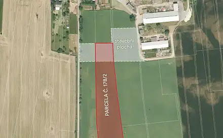 Prodej komerčního pozemku 18 296 m², Stěžery - Hřibsko, okres Hradec Králové