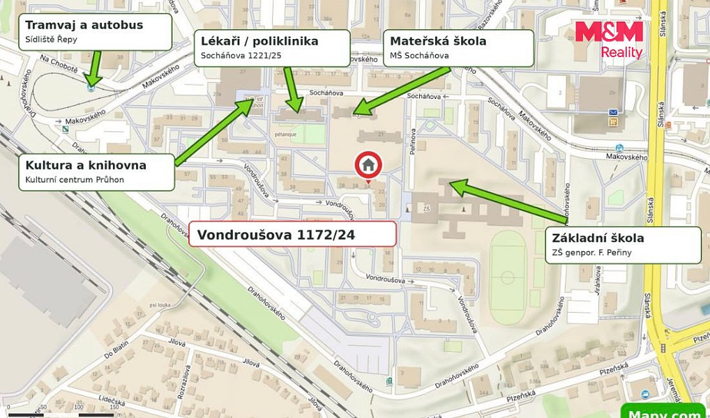 Pronájem bytu 1+kk 36 m², Praha – náhled fotky 11