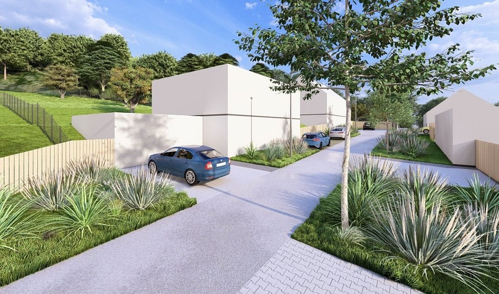 Prodej stavebního pozemku 1 283 m², Štěnovice – náhled fotky 3