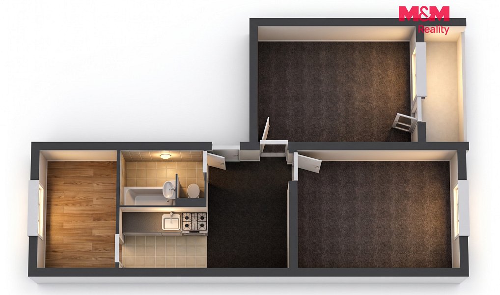 Prodej bytu 2+1 55 m², Hroznětín – náhled fotky 9