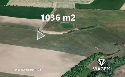 Prodej pole 518 m², Zaječice, okres Chrudim