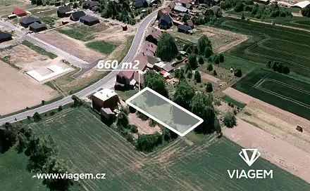 Prodej stavebního pozemku 247 m², Šelešovice, okres Kroměříž