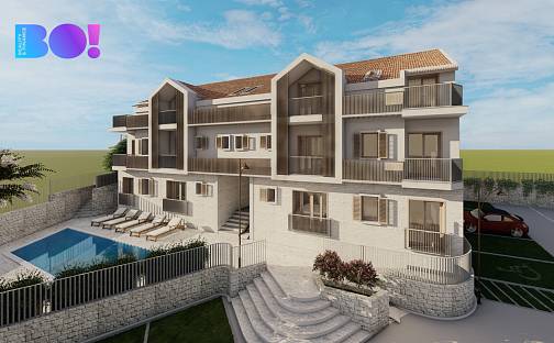 Prodej bytu 2+kk 58 m², Risan, Kotor Municipality, Černá Hora