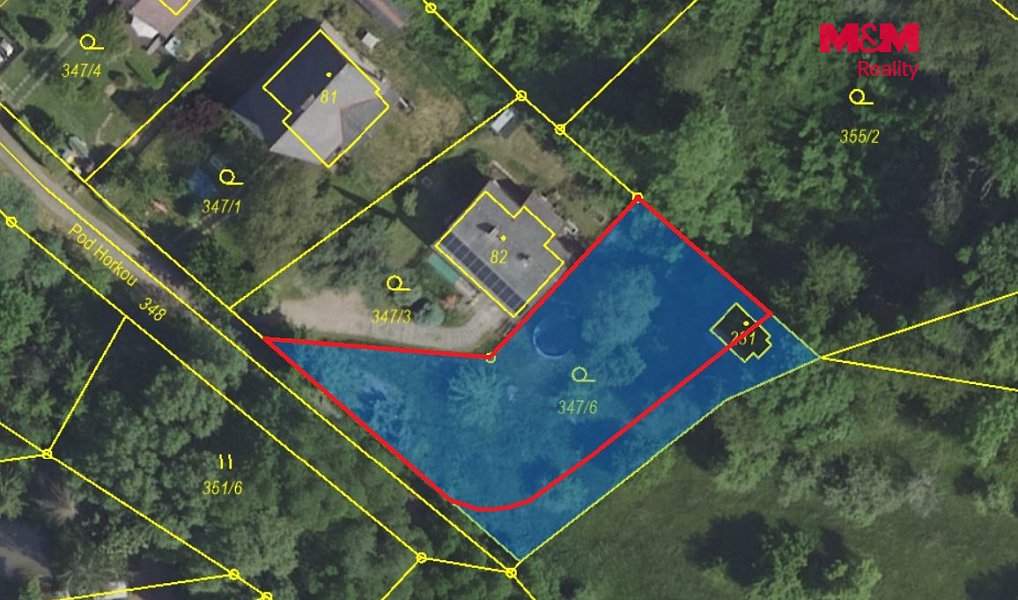 Prodej stavebního pozemku 816 m², Pyšely – náhled fotky 3