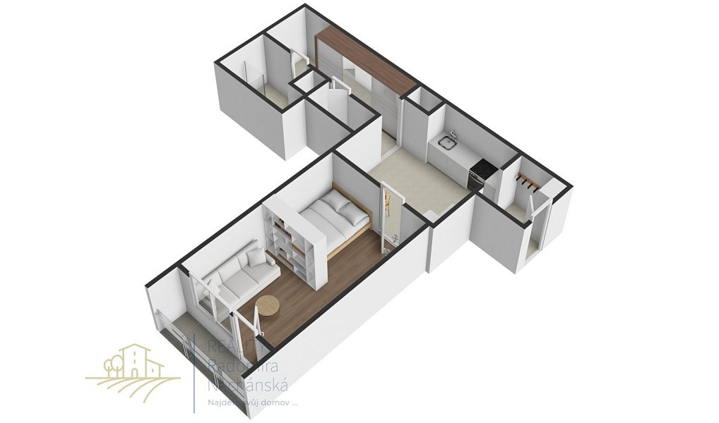Prodej bytu 1+kk 42 m², Mělník – náhled fotky 32