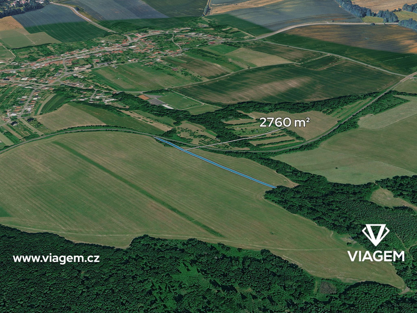 Prodej pole 2 760 m²