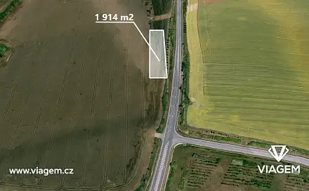 Prodej pole 1 434 m², Bezměrov, okres Kroměříž