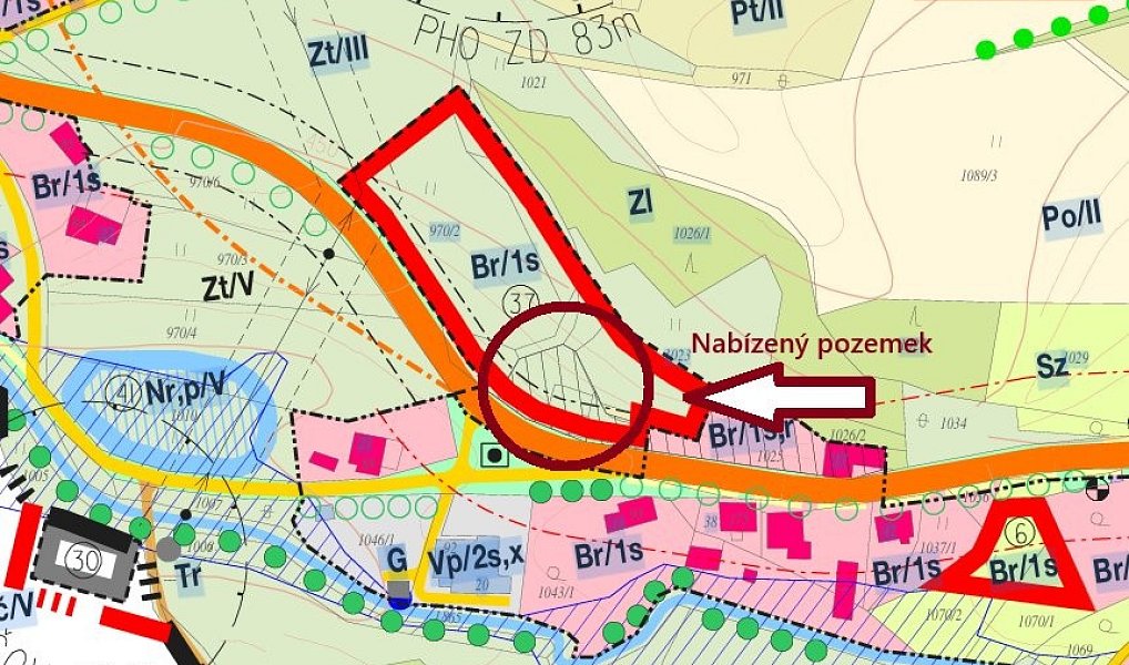 Prodej stavebního pozemku 747 m², Kounov – náhled fotky 7