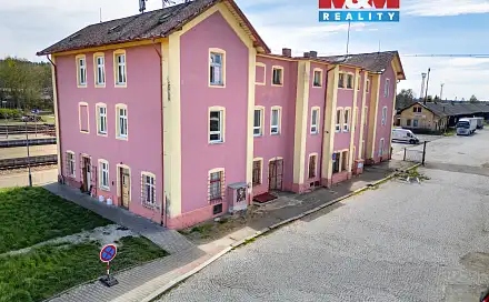 Prodej nájemního domu, činžáku 1 121 m², Nádražní, Veselí nad Lužnicí - Veselí nad Lužnicí II, okres Tábor