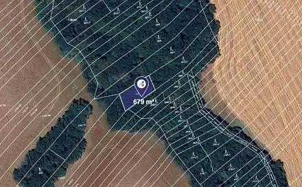 Prodej lesa 679 m², Popovice, okres Uherské Hradiště