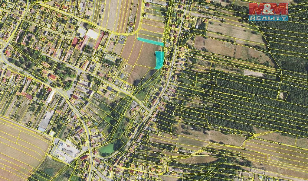 Prodej pole 2 550 m², Lužná – náhled fotky 3
