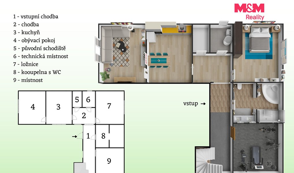 Prodej domu 288 m² s pozemkem 584 m², Peruc – náhled fotky 6