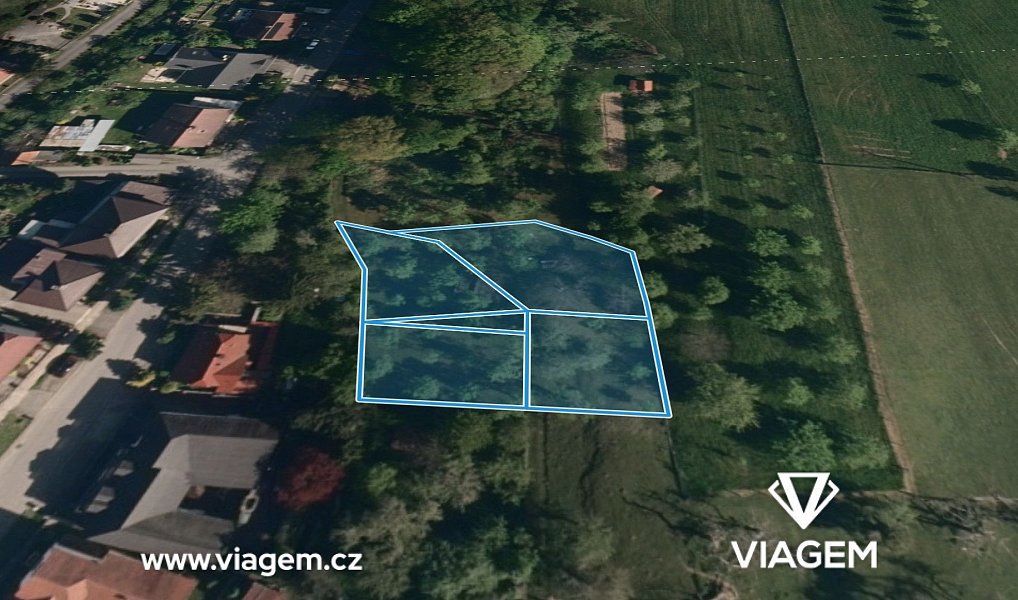 Prodej zahrady 1 291 m², Vizovice – náhled fotky 2