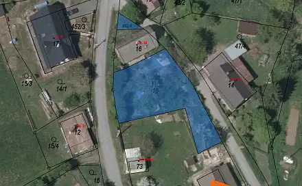 Prodej stavebního pozemku 246 m², Lomnice nad Popelkou, okres Semily