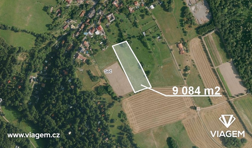 Prodej pole 4 542 m², Lipová – náhled fotky 3