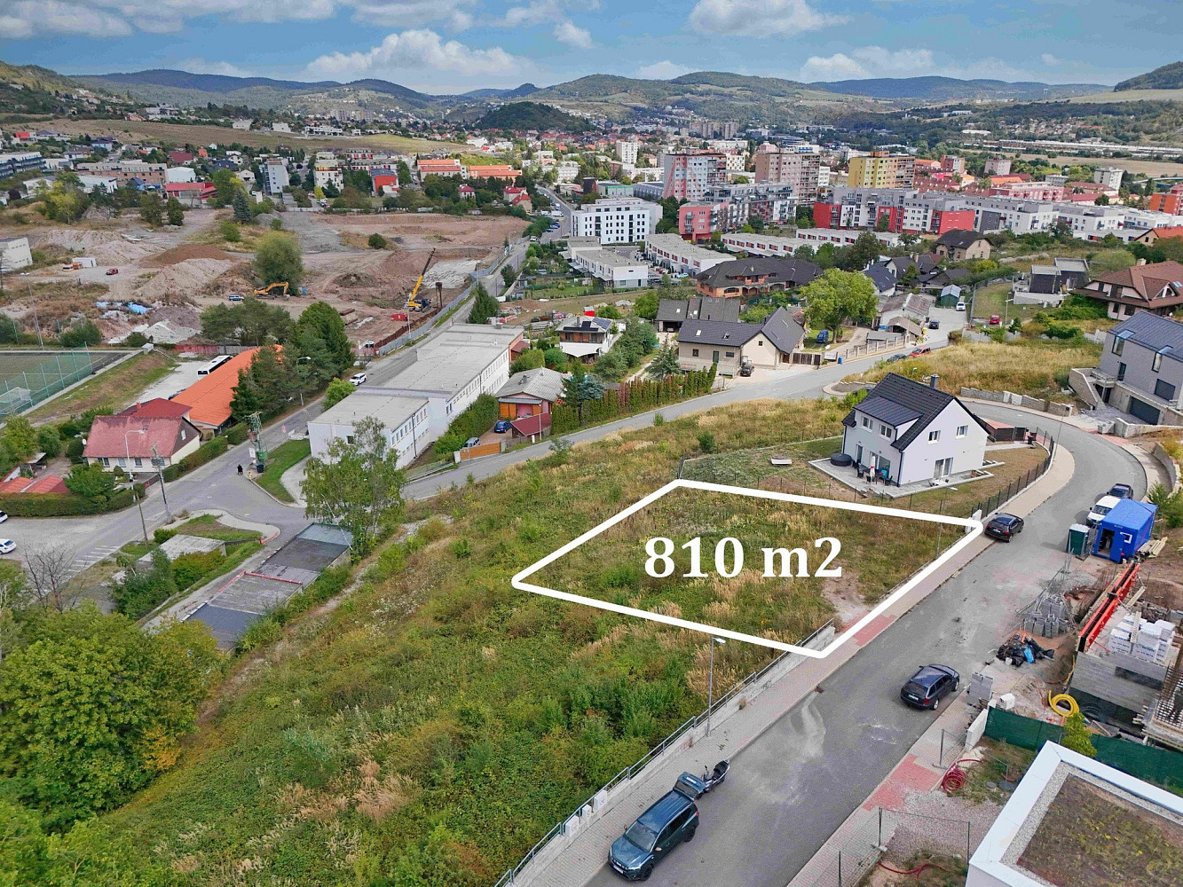Prodej stavebního pozemku 810 m²